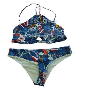 Speedo 2 piece Bikini Floral Size Large